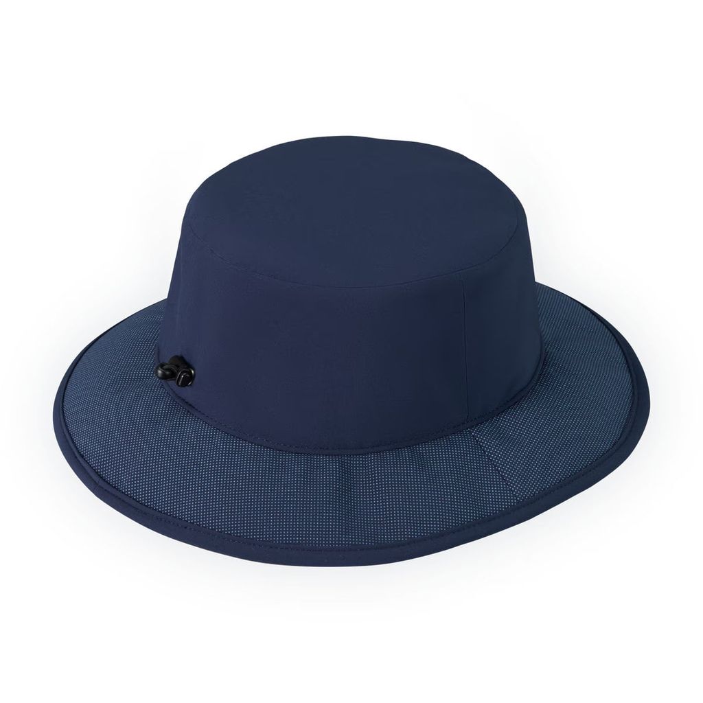 Nón rộng vành golf HydroSeries Bucket Hat Navy 35628 | FootJoy