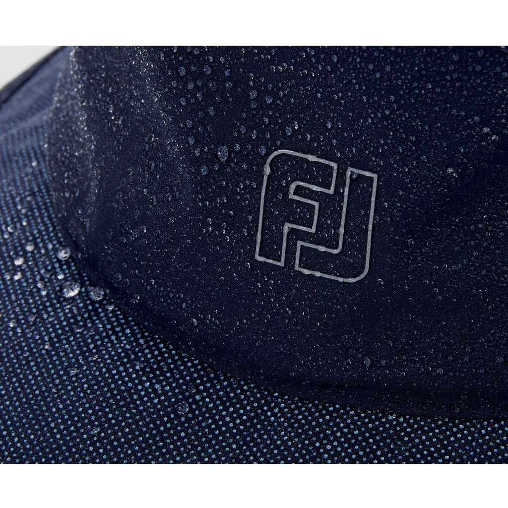 Nón rộng vành golf HydroSeries Bucket Hat Navy 35628 | FootJoy