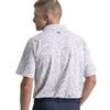 Áo Golf Tay Ngắn FootJoy Watercolor Floral Print Pique Self Collar 394