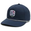 Nón kết golf nam Unstructured 5-Panel Cap Navy Golf Society 45848 | Fo