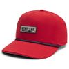 Nón kết golf nam Unstructured 5-Panel Cap Red Next Tee 45849 | FootJoy