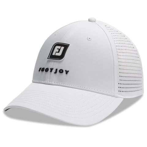 Nón kết golf nam Perforated Trucker Cap White 45854 | FootJoy