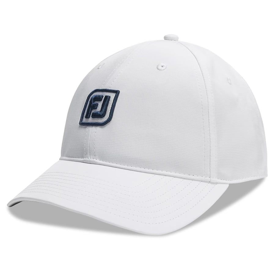 Nón kết golf nam Performance Golf Cap White 45856 | FootJoy