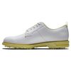 Giày Golf Nam FJ DJ PREM PASTELS WHT/WHT/YLW  | FootJoy | Tặng 1 dù go