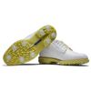 Giày Golf Nam FJ DJ PREM PASTELS WHT/WHT/YLW  | FootJoy | Tặng 1 dù go