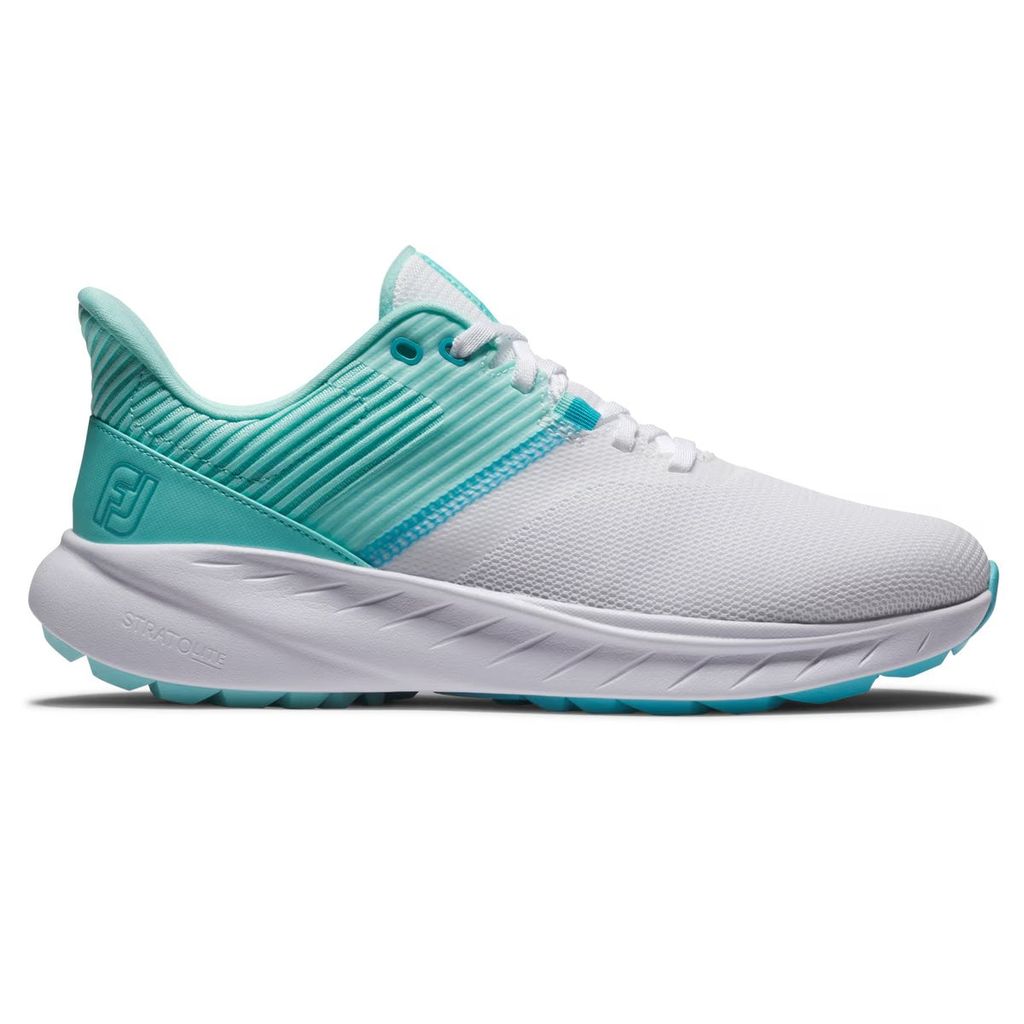 Giày golf nữ  Ef Fj Flex W Wht/Min/Blu 95722 | FootJoy