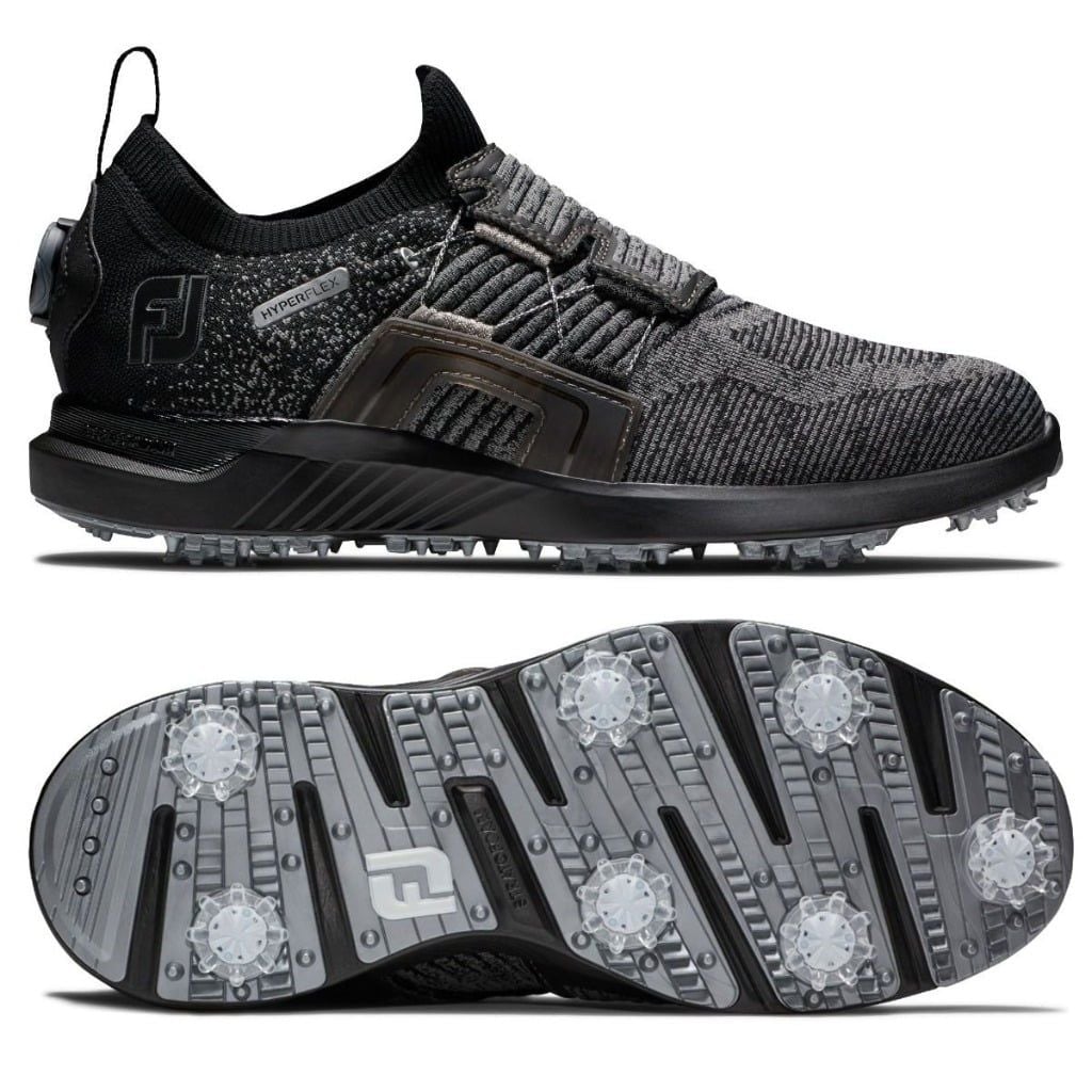 Giày Golf Nam BS M HYPERFLEX 51087 BOA BK/CHRL/SLV | FootJoy | Tặng 1