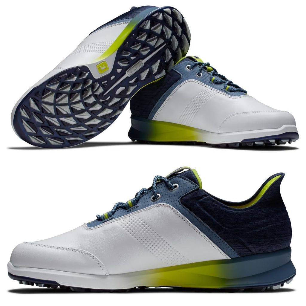 Giày Golf Nam FootJoy FJ 50080 DS FJ STRATOS SPKL BLK/BLK/GRY