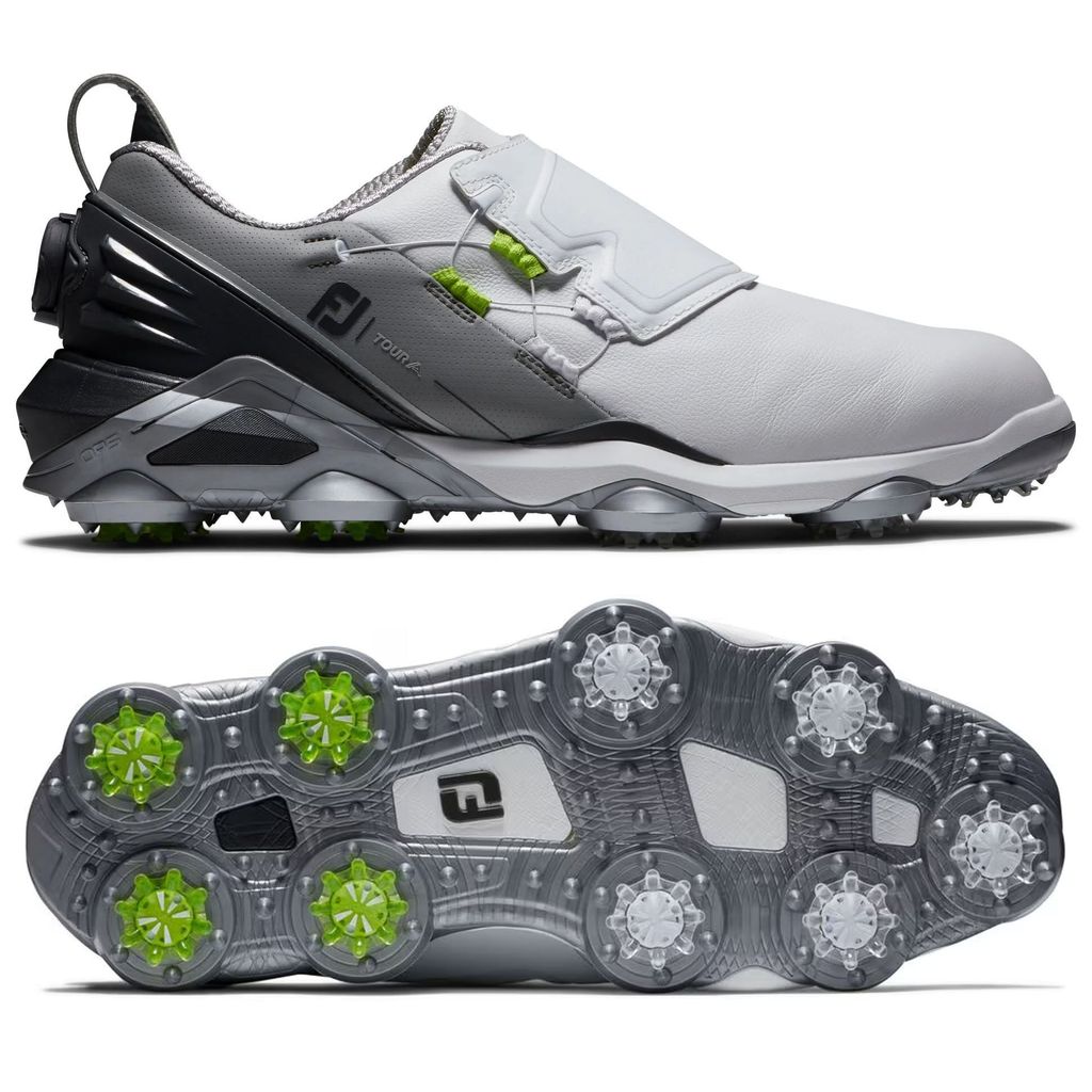 Giày Golf Nam FootJoy FJ 55509 CS M TOUR ALPHA BOA WT/GR/CHR