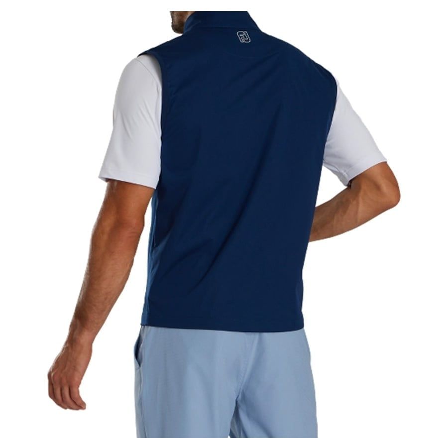 Áo golf nam tay ngắn FJ ES SOFTHSELL VEST NAVY 82396 MEGA SALE | FootJ