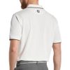 Áo Golf Tay Ngắn FootJoy Eu Sld W Trim Pique Wht W Yllw 32533 | FootJo