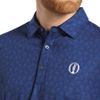 Áo Golf Tay Ngắn FootJoy Eu Fj Stamp Prt Lisle Op Blue 32532 | FootJoy