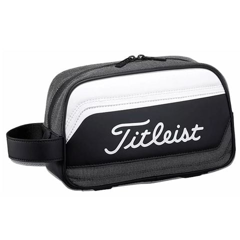 Túi golf cầm tay PURSUIT POUCH BLACK/WHITE TA25PSP-01 | Titleist
