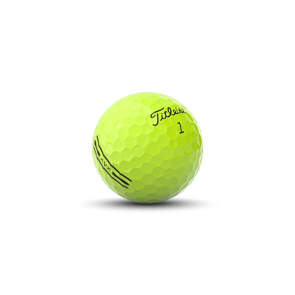 Hộp 12 bóng golf AVX 3 lớp vàng 2024 | Titleist
