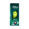 Hộp 12 bóng golf AVX 3 lớp vàng 2024 | Titleist