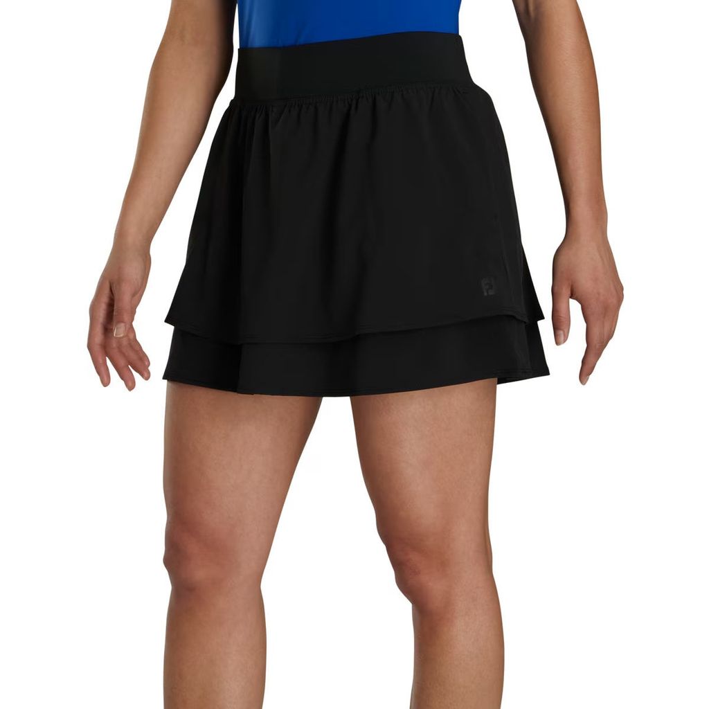 Váy golf DF LT WT WOVEN SKORT WM BLACK 82130 MEGA SALE | FootJoy