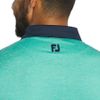 Áo Golf Tay Ngắn FootJoy  Heather Lisle, Solid Self Collar and Placket