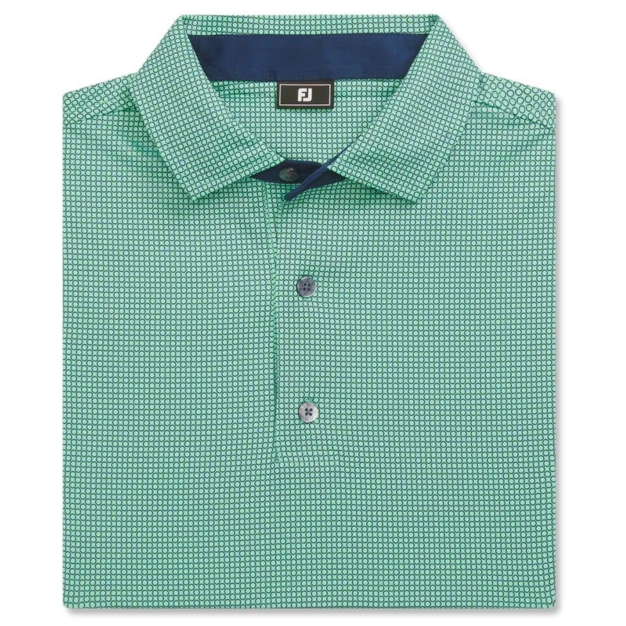 Áo Golf Nam Tay Ngắn Circle Foulard Lisle 37454 | FootJoy