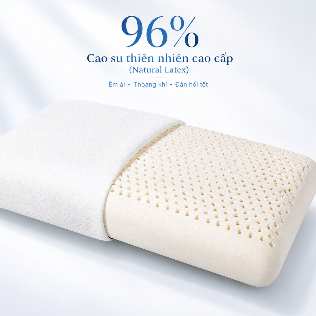 Gối cao su cao cấp Dunlopillo Neo Super Soft