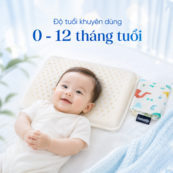 Gối cao su cao cấp Dunlopillo Infant Comfort