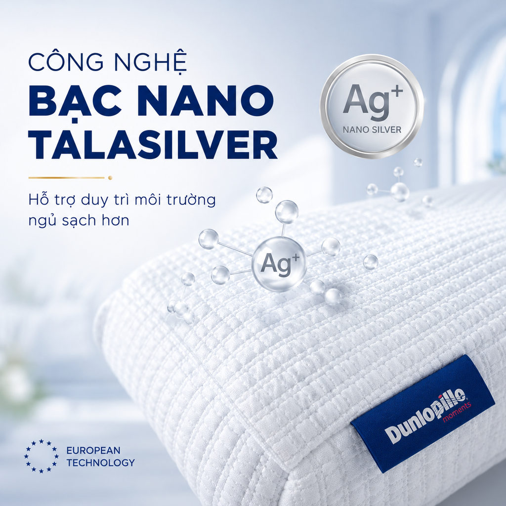 Gối cao su cao cấp Dunlopillo Nova Countour