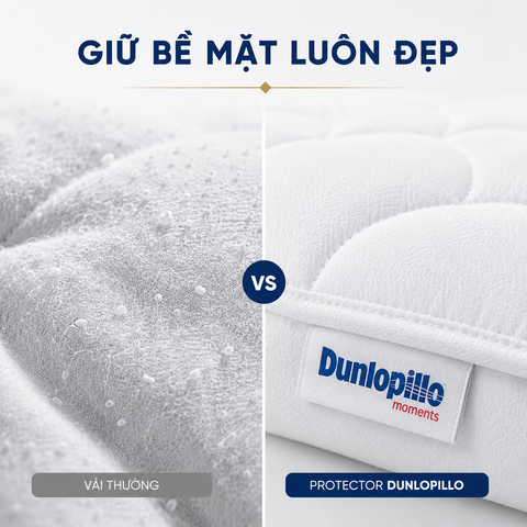 Tấm Bảo Vệ Nệm Dunlopillo T200 | Mattress Protector Cao Cấp