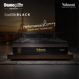 Nệm lò xo cao cấp CoolSilk BLACK Valmont 42 cm