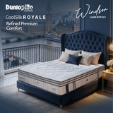 Nệm lò xo cao cấp CoolSilk ROYALE Windsor 36 cm