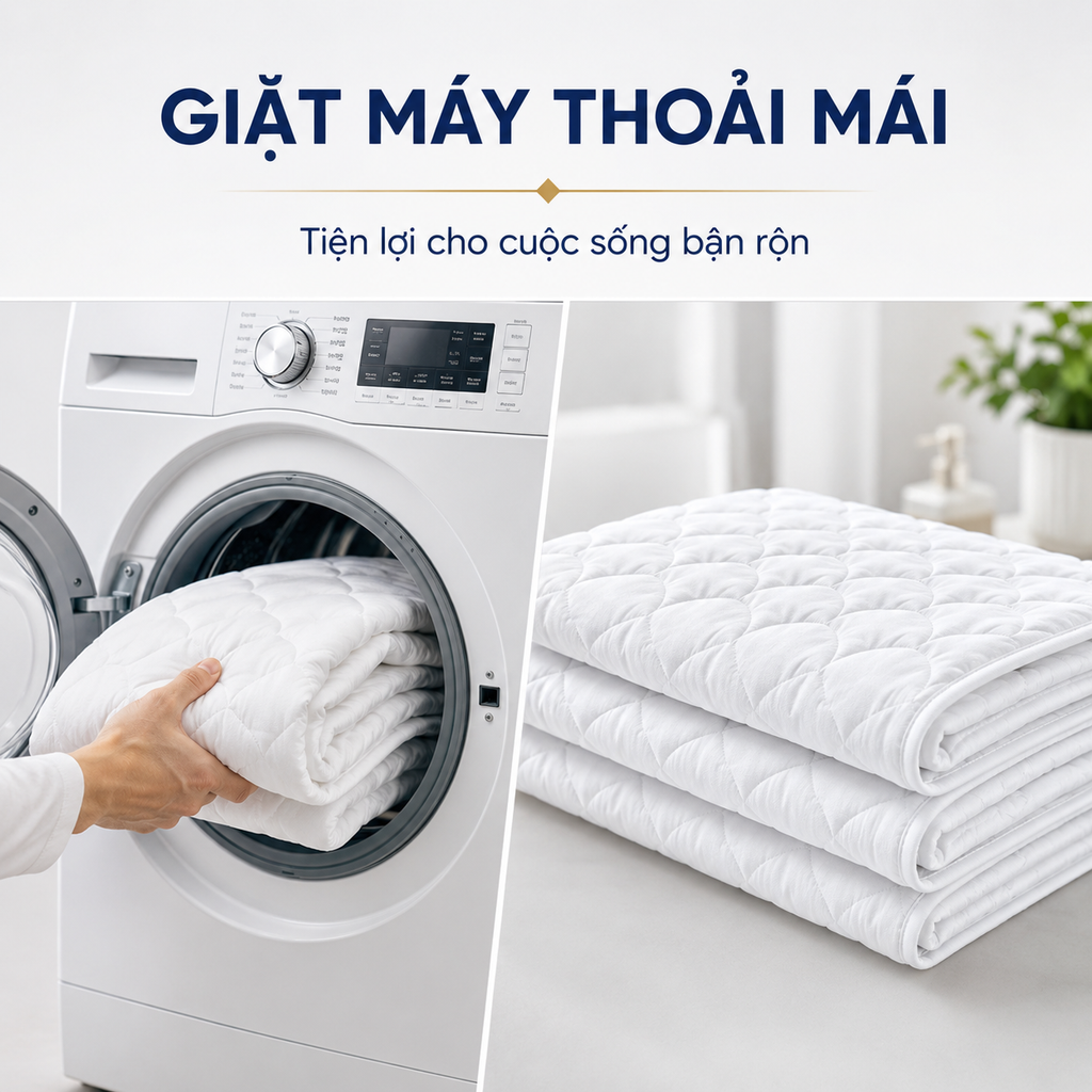 Tấm Bảo Vệ Nệm Dunlopillo T200 | Mattress Protector Cao Cấp