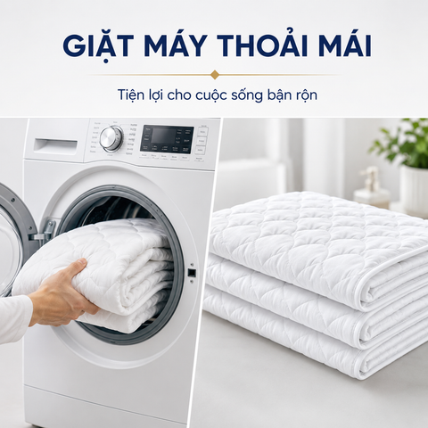 Tấm Bảo Vệ Nệm Dunlopillo T200 | Mattress Protector Cao Cấp