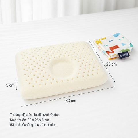 Gối cao su cao cấp Dunlopillo Infant Comfort