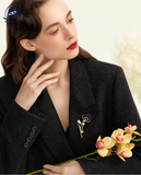  Trâm, ghim cài áo hoa tulip sang trọng 