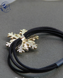  Dây Thun Buộc Tóc Nơ Lụa Phối Ngọc Trai: DB03 