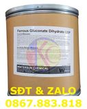  Ferrous Gluconate (C12H22FeO14) - Sắt Gluconat 