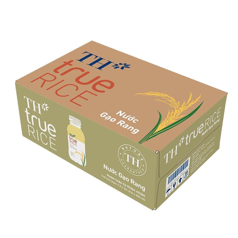 Nước gạo rang TH true RICE 300 ml