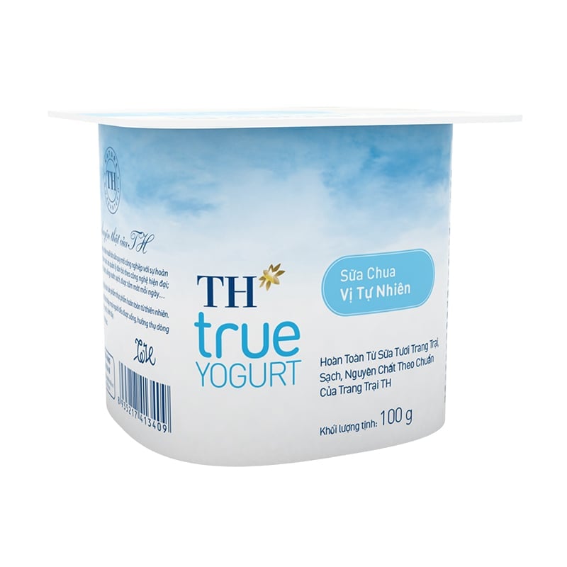 Sữa chua ăn vị Tự nhiên TH true YOGURT 100 g