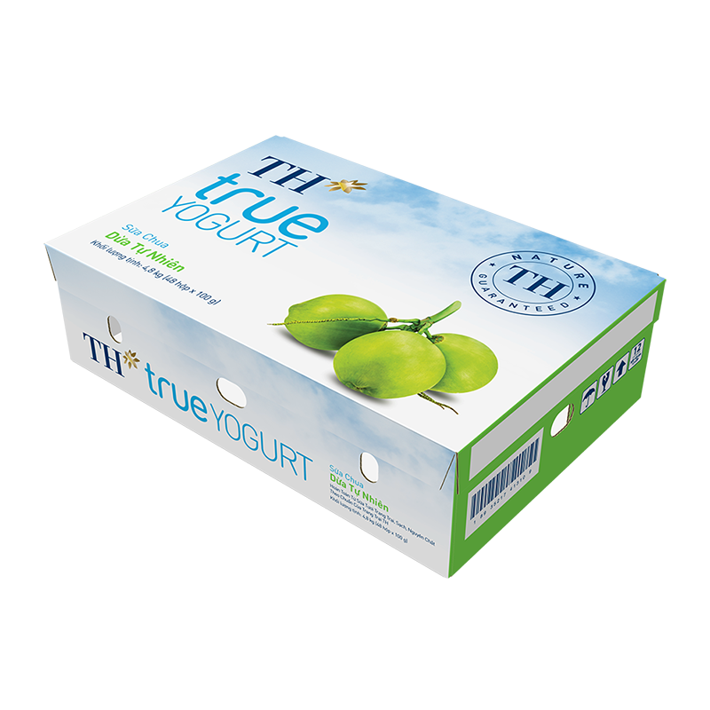Sữa chua ăn Dừa tự nhiên TH true YOGURT 100 g