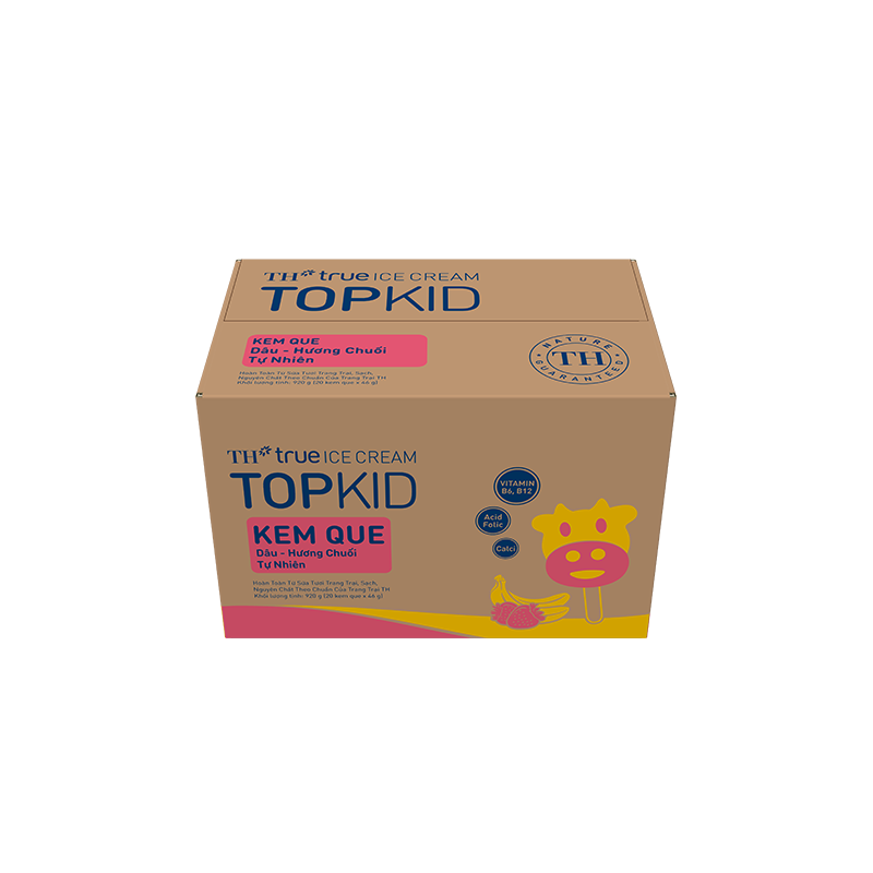 Kem que TOPKID dâu - hương chuối tự nhiên 46g