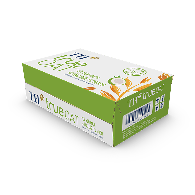 Sữa yến mạch hương Dừa tự nhiên TH true OAT 180 ml