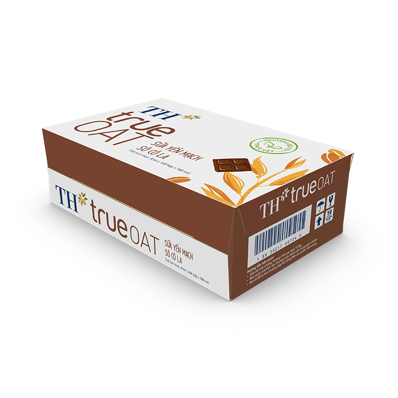 Sữa yến mạch Sô cô la TH true OAT 180 ml