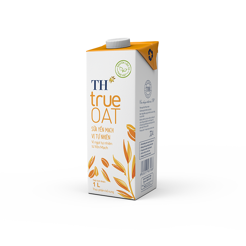 Sữa yến mạch vị Tự nhiên TH true OAT 1 L