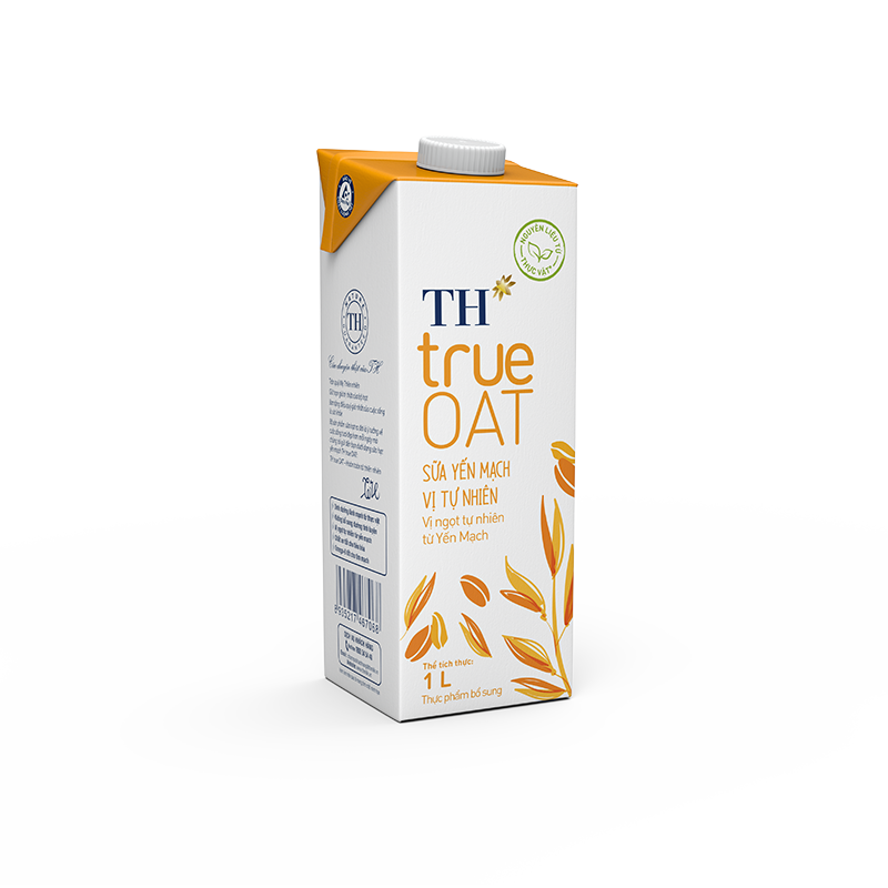 Sữa yến mạch vị Tự nhiên TH true OAT 1 L