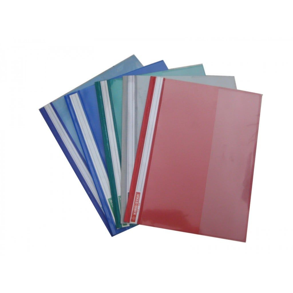  File LW 320 TQ (Đục lỗ) 1 Mặt Nhựa, 1 Mặt Mica 