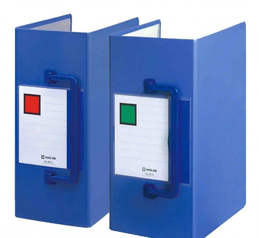  File KingJim 3513GSV 2 Còng Ống 