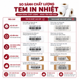  Giấy Decal Nhiệt A8 49x50m Cuộn 50m 