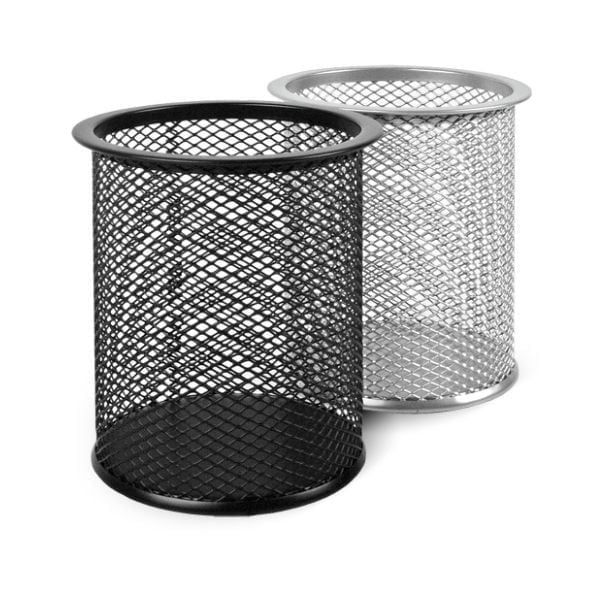  Cốc Tròn Lưới Sắt Cắm Bút 