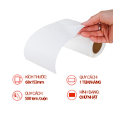  Decal In Nhiệt 68x153mm Dạng Cuộn 