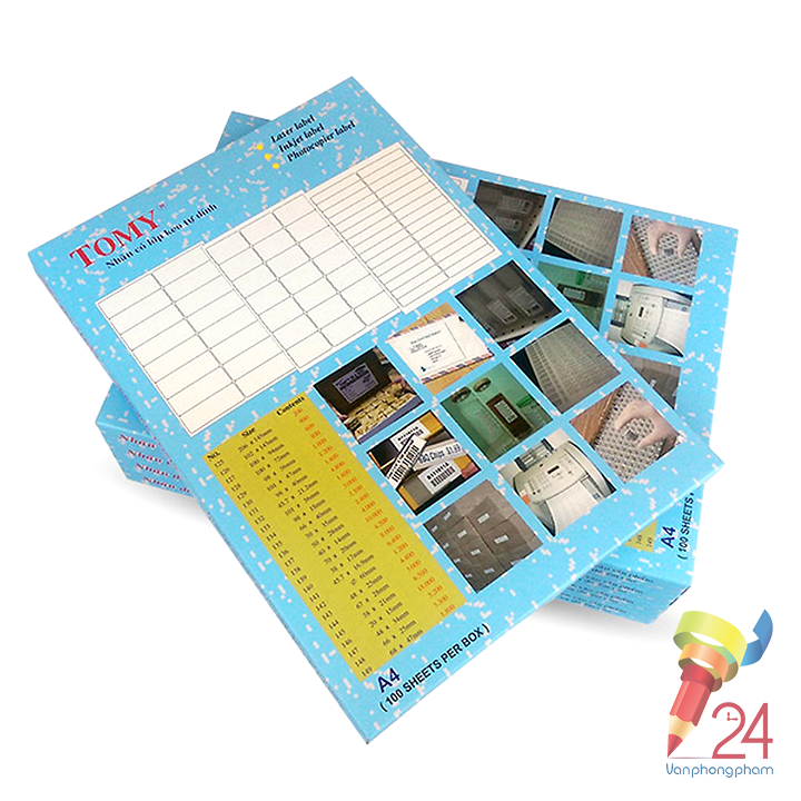  Giấy Đề can trắng TOMY các số 