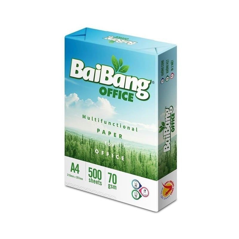  Giấy in A4 - ĐL 70gsm Bãi Bằng 