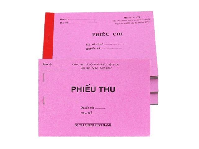  Phiếu Thu 